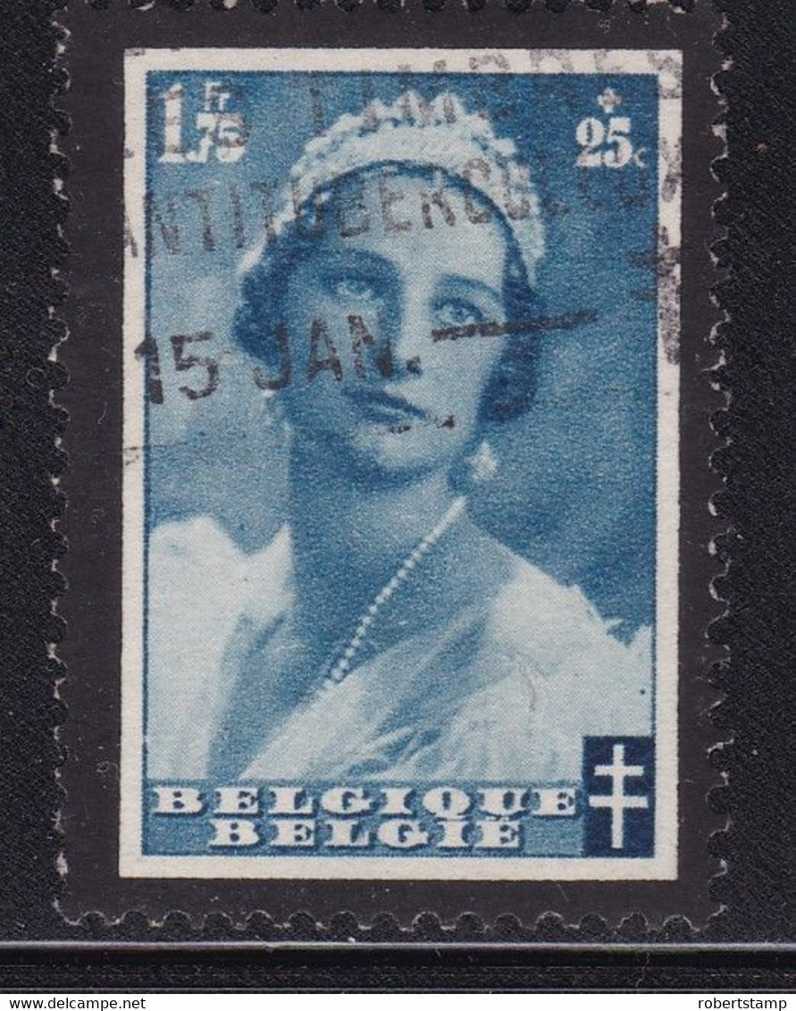 BELGICA 1935   Sello Usado Yvert Nº 417 - 1929-1941 Gran Montenez