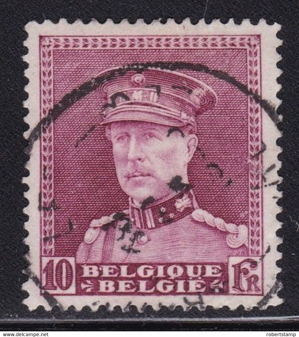 BELGICA 1931-2   Sello Usado Yvert Nº 324 - 1929-1941 Grand Montenez