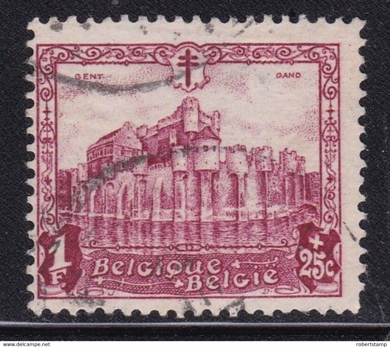 BELGICA 1930   Sello Usado Yvert Nº 312 - 1929-1941 Grand Montenez