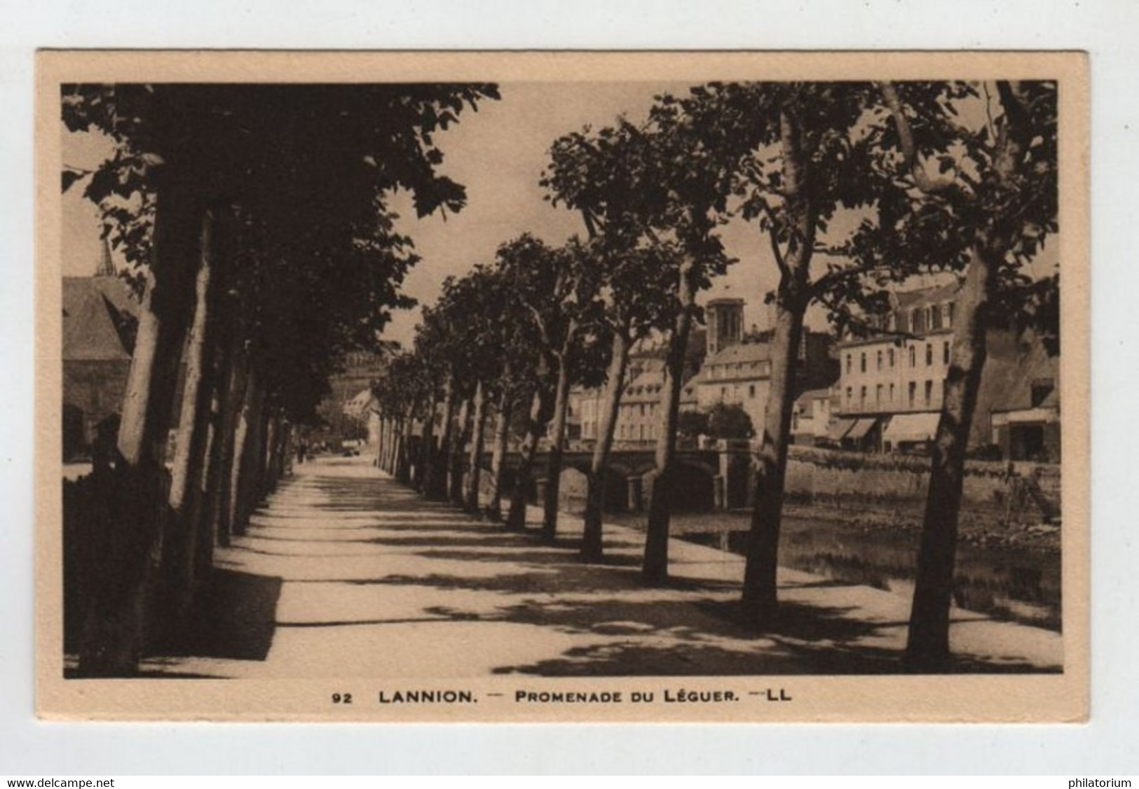 22 LANNION   Promenade Du Léguer - Lannion