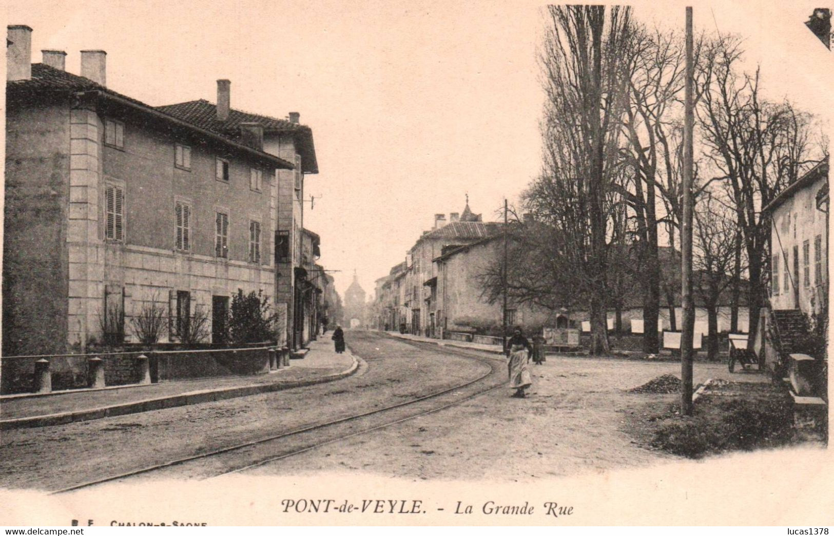 01 / PONT DE VEYLE / LA GRANDE RUE  / PRECURSEUR ETAT NEUF - Pont-de-Vaux