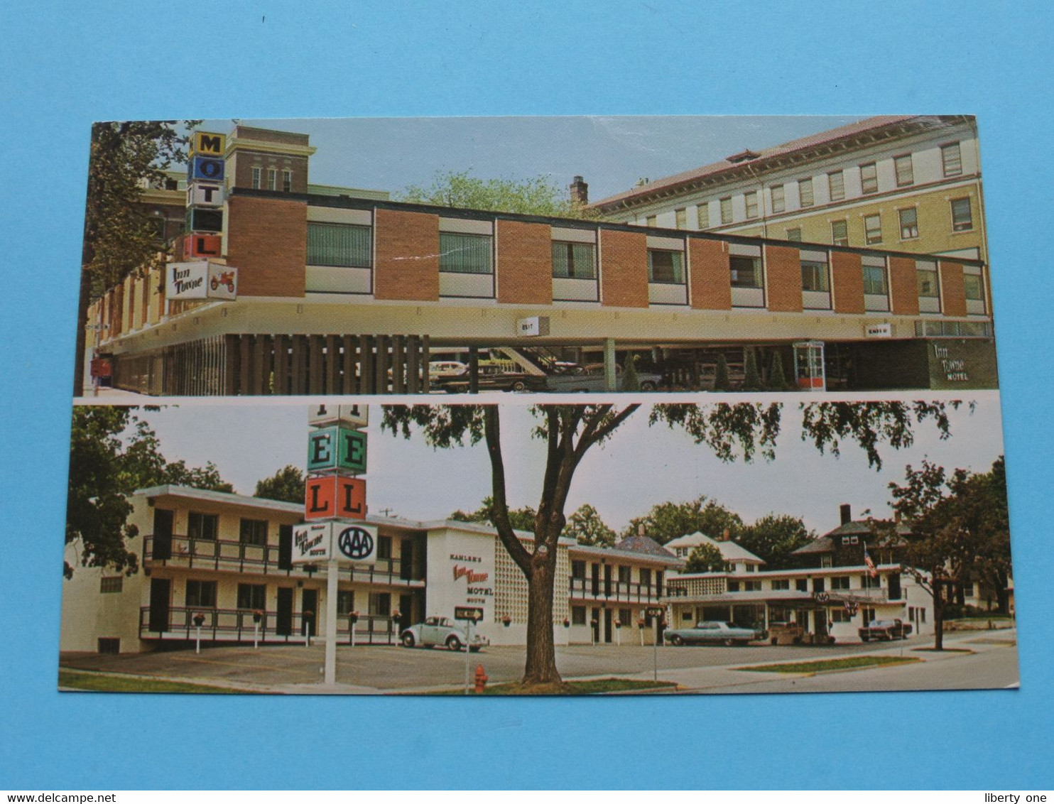 KAHLER'S Inn Towne Motels ROCHESTER Minnesota ( Edit. ? ) 19?? ( See Scans ) ! - Rochester