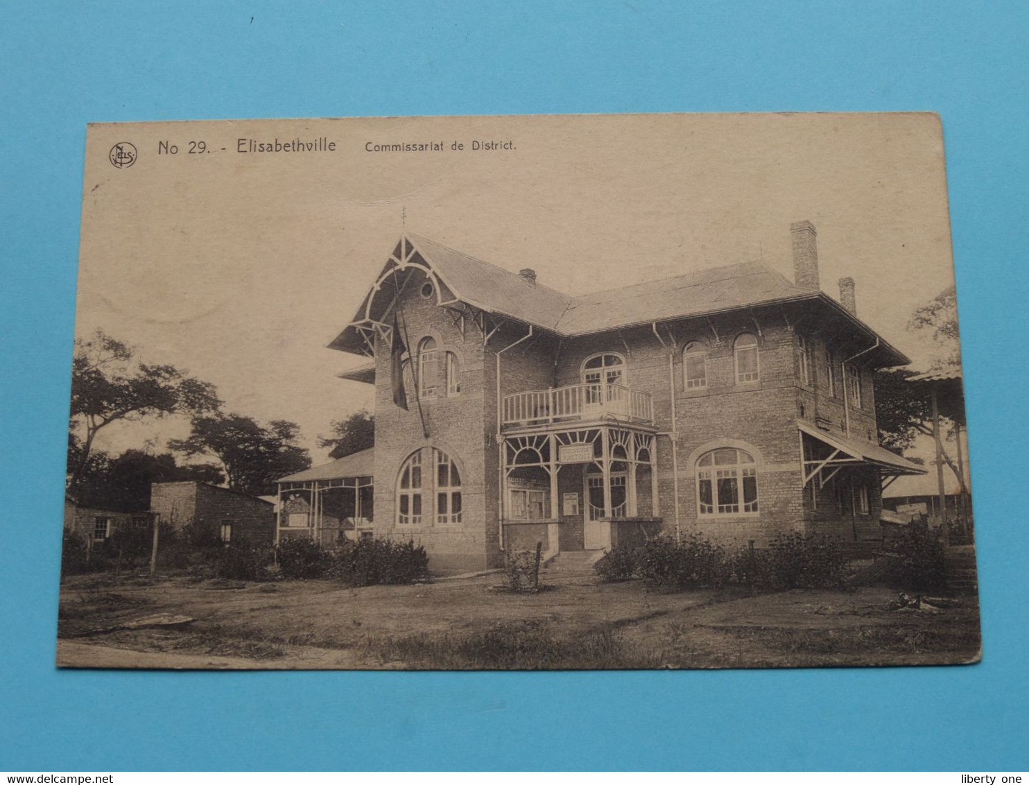 ELISABETHVILLE Commissariat De District ( Edit. N° 29 - Lib. Belge - Mme De Coster ) Anno 1922 ( See Scans ) ! - Lubumbashi