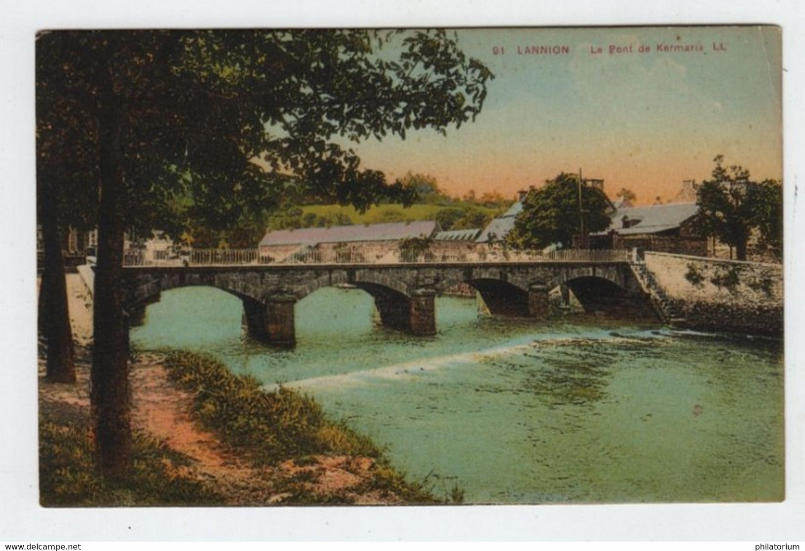 22 LANNION   Le Pont De Kermaria - Lannion