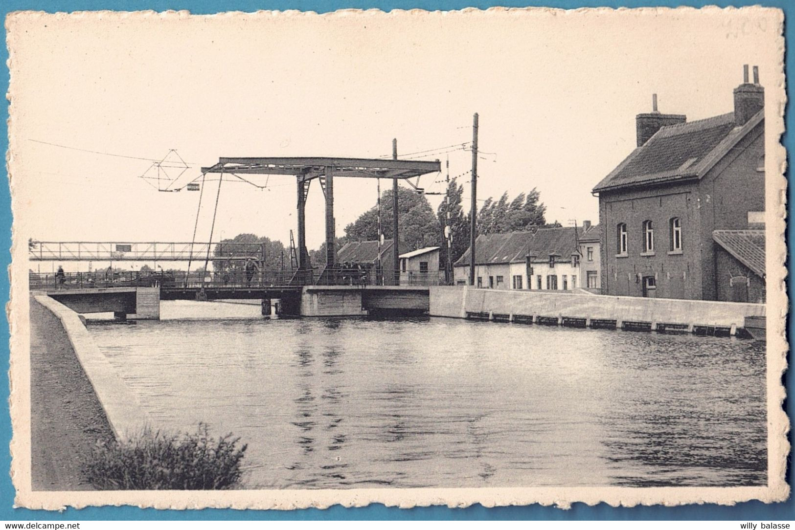 CPA QUAREGNON Canal De Mons à Condé - Quaregnon