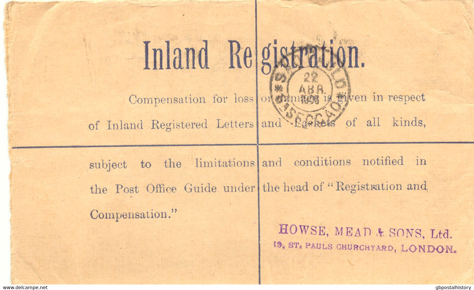 GB 1906, King Edward VII 2d And 1d Postal Stationery Registered Envelope W. 4d Brown/green As Additional Franking BRAZIL - Brieven En Documenten
