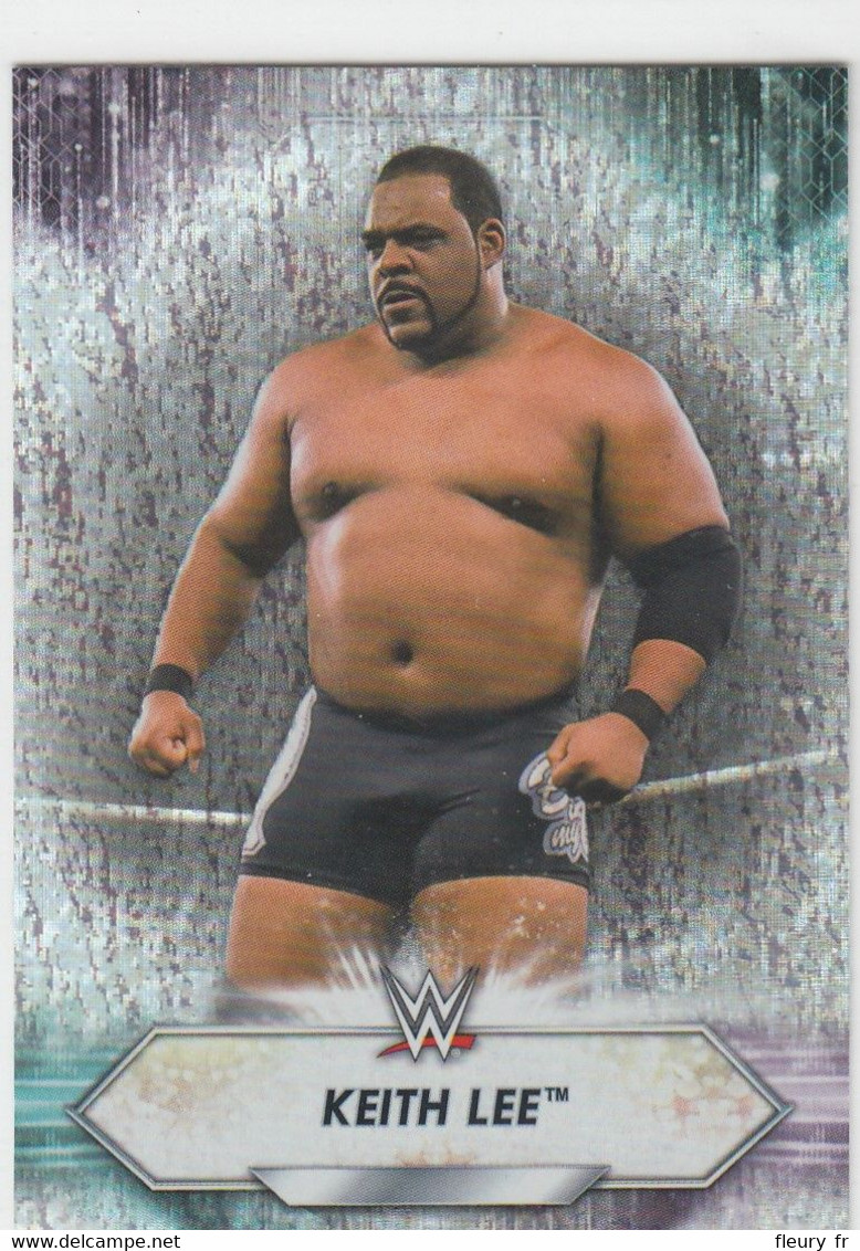 Keith Lee - 114 Foil   2021 Topps WWE - Tarjetas