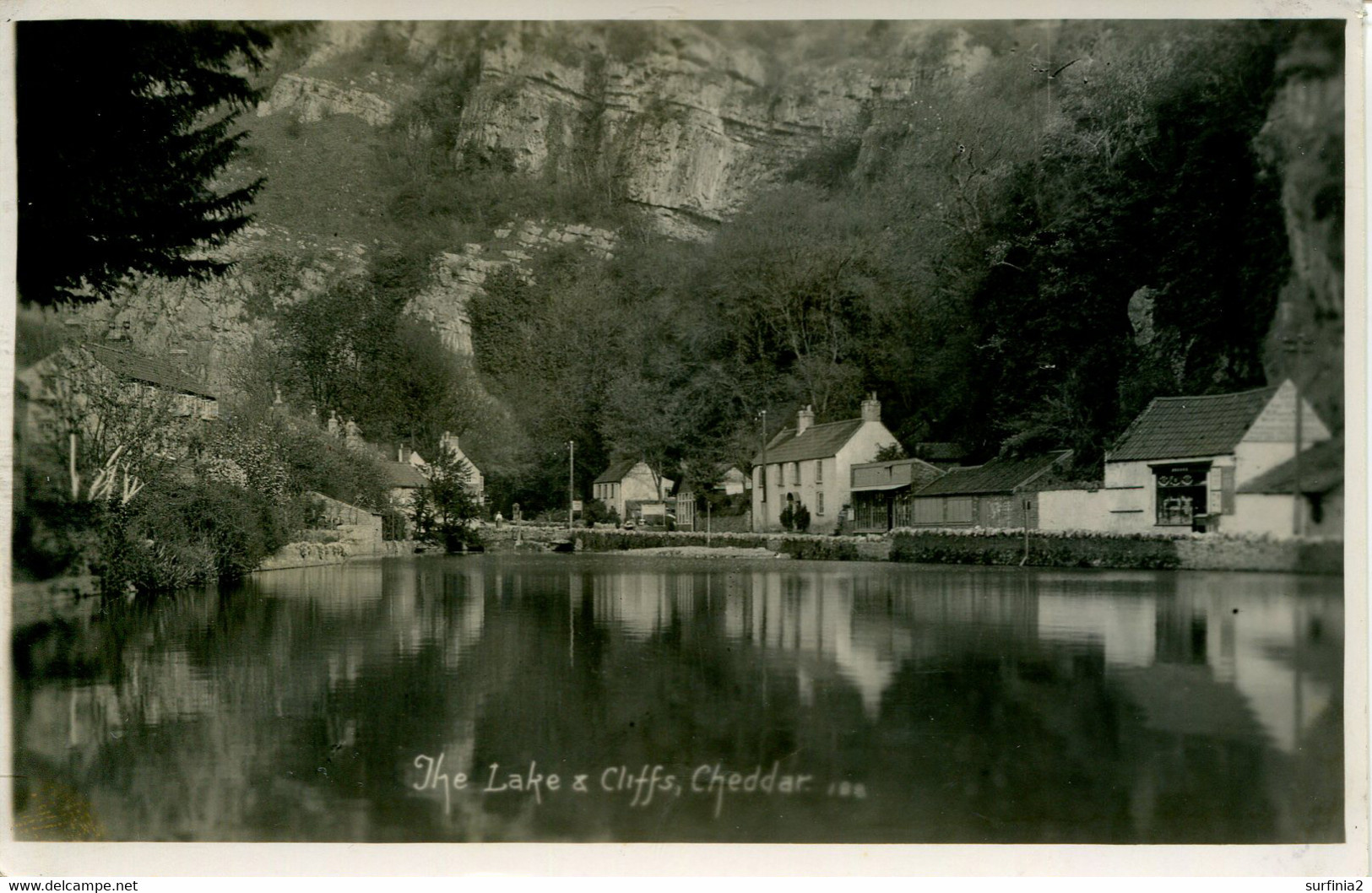 SOMERSET - CHEDDAR - THE LAKE AND CLIFFS RP Som709 - Cheddar