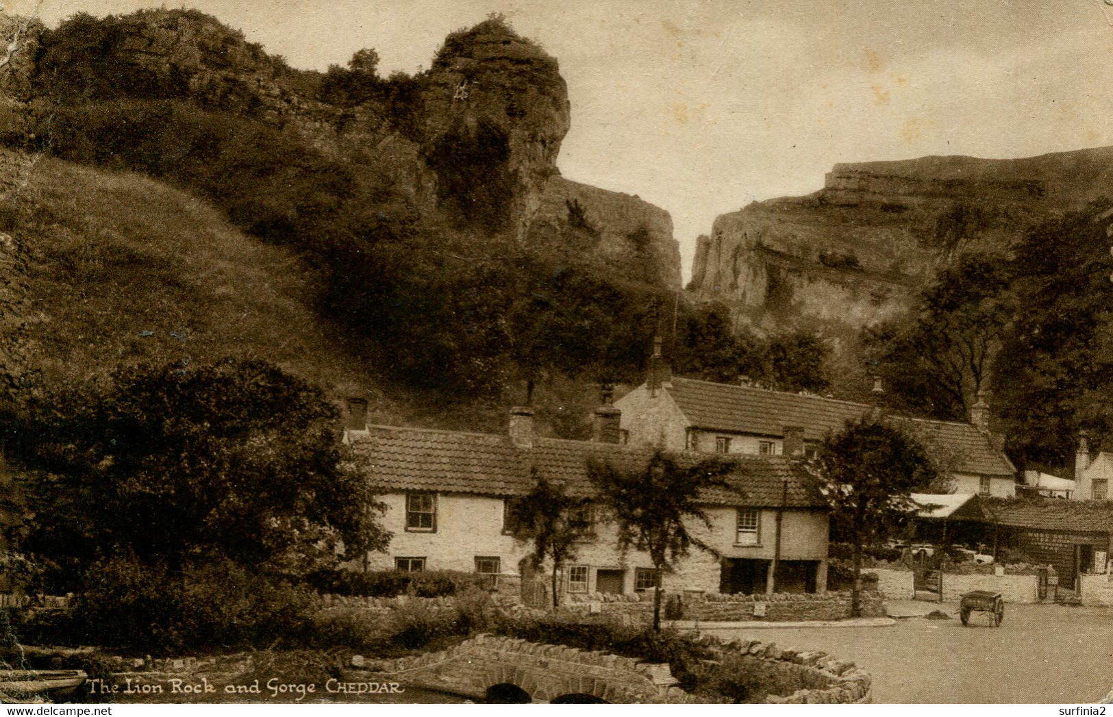 SOMERSET - CHEDDAR - THE LION ROCK AND GORGE Som706 - Cheddar