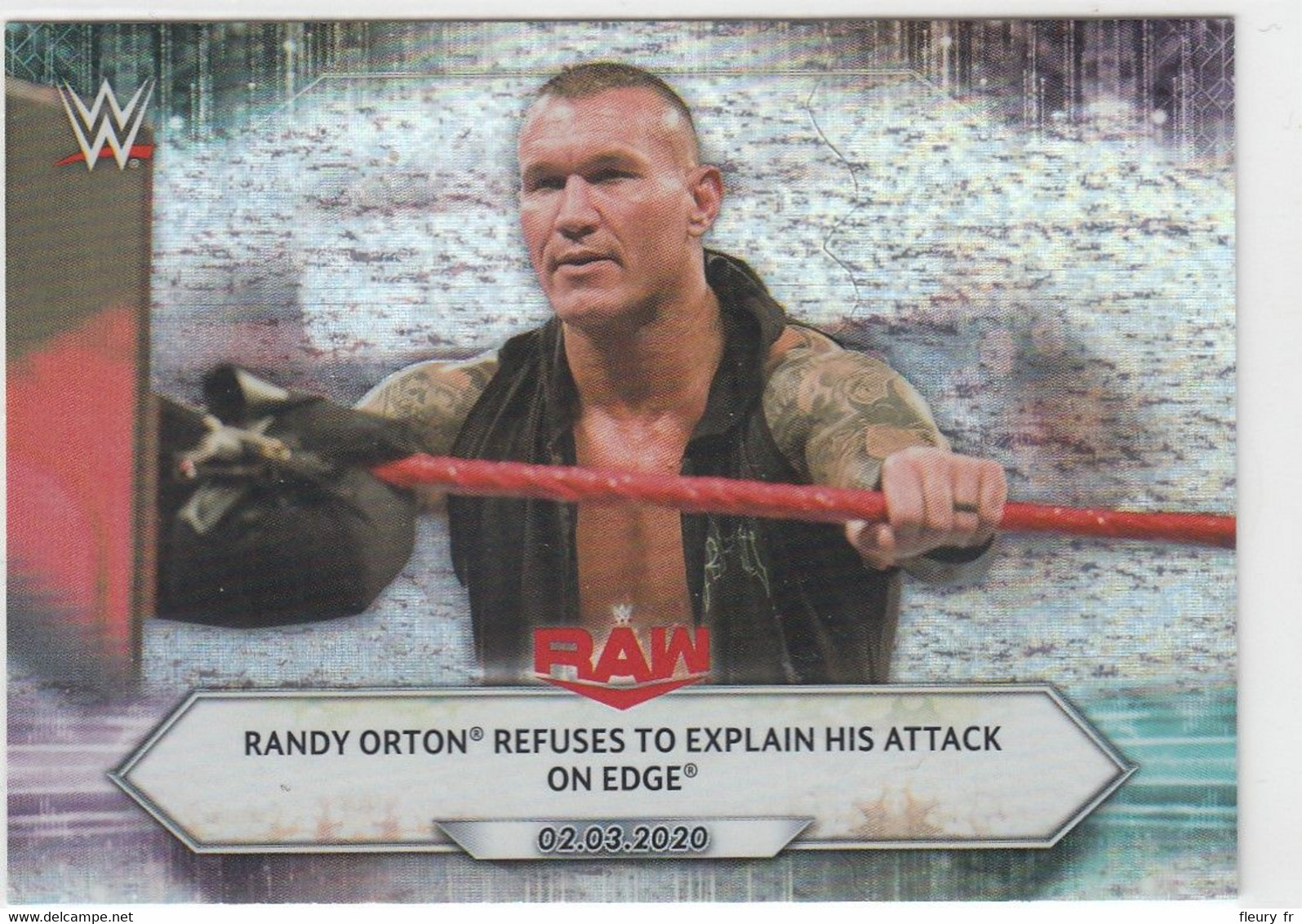 Randy Orton Refuses To Explain  14   Foil     2021 Topps WWE - Trading Cards