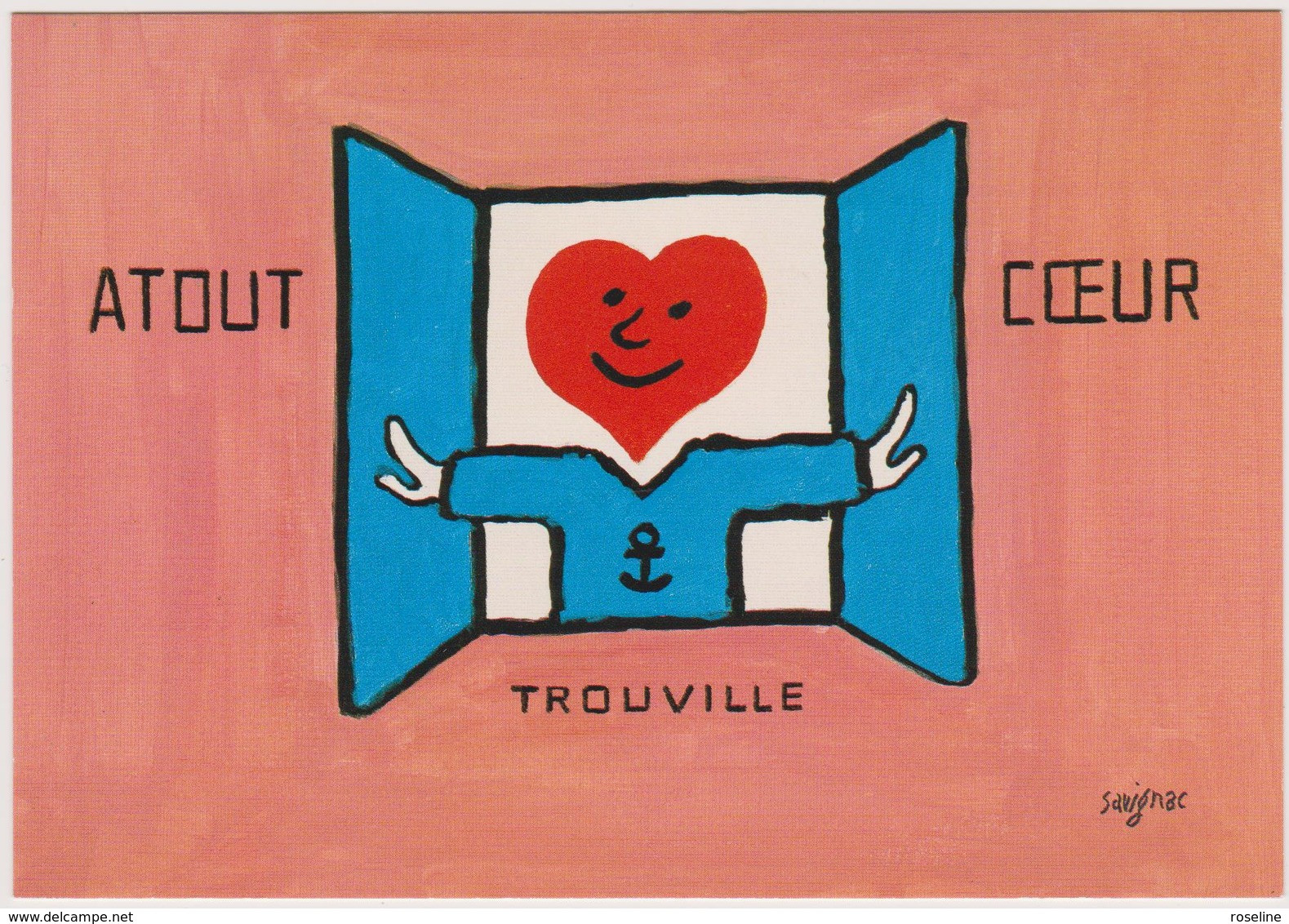 SAVIGNAC  - Centre Cardiologique Trouville Coeur  - CPM  10,5x15  TBE 1996 Neuve - Savignac