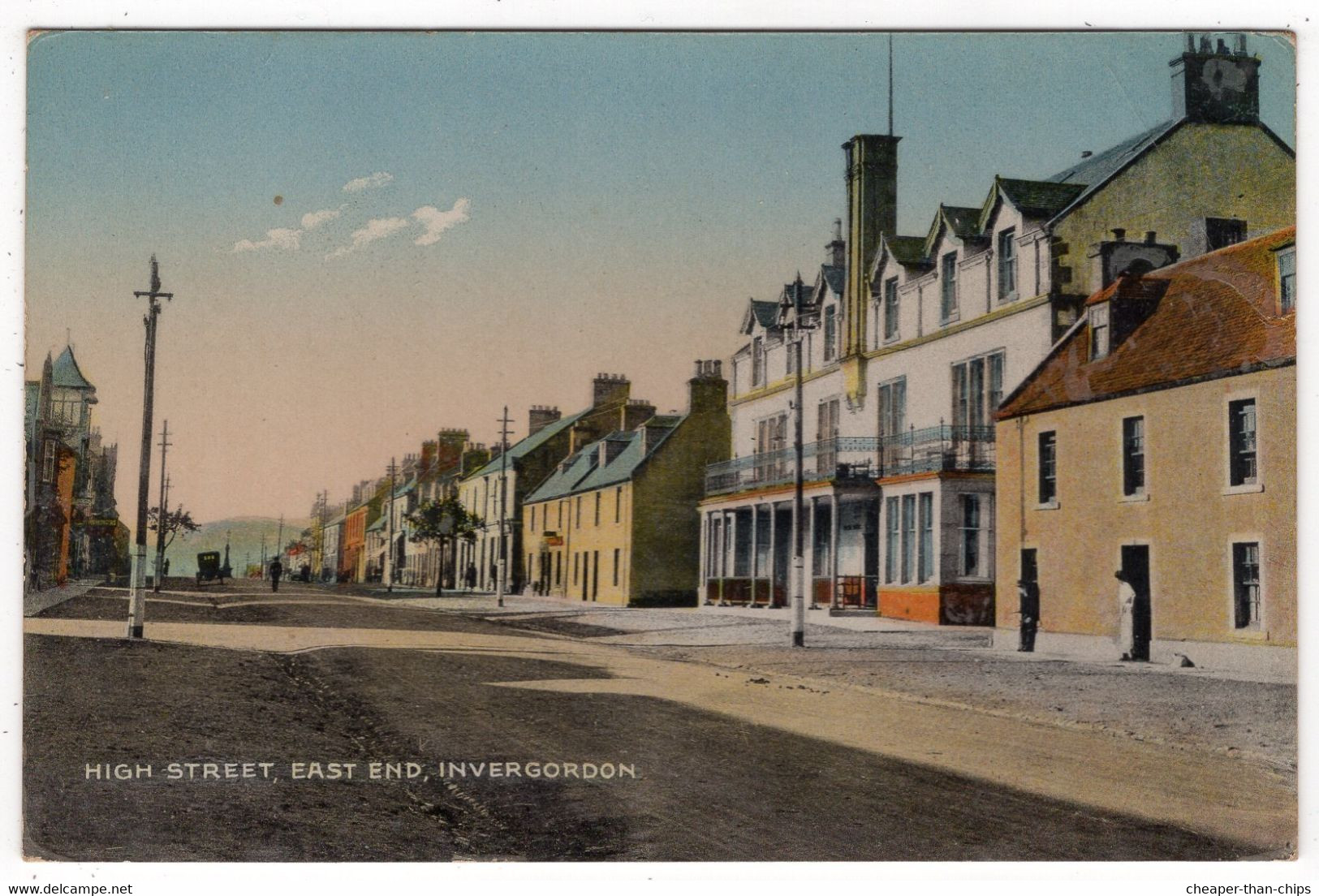 INVERGORDON - High Street, East End - Ross & Cromarty