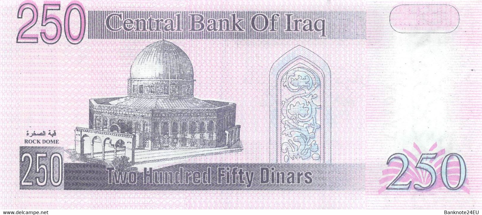 Iraq 250 Dinars 2002 Unc Pn 88a.3, Saddam Hussein Issue - Iraq