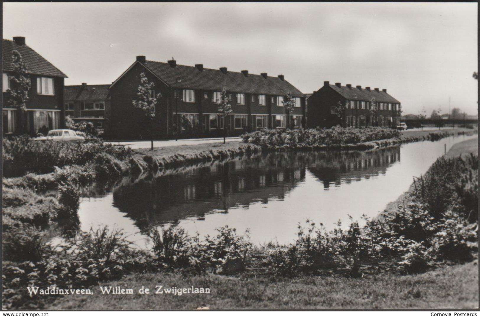 Willem De Zwijgerlaan, Waddinxveen, C.1960s - Sonneveld Foto Briefkaart - Waddinxveen