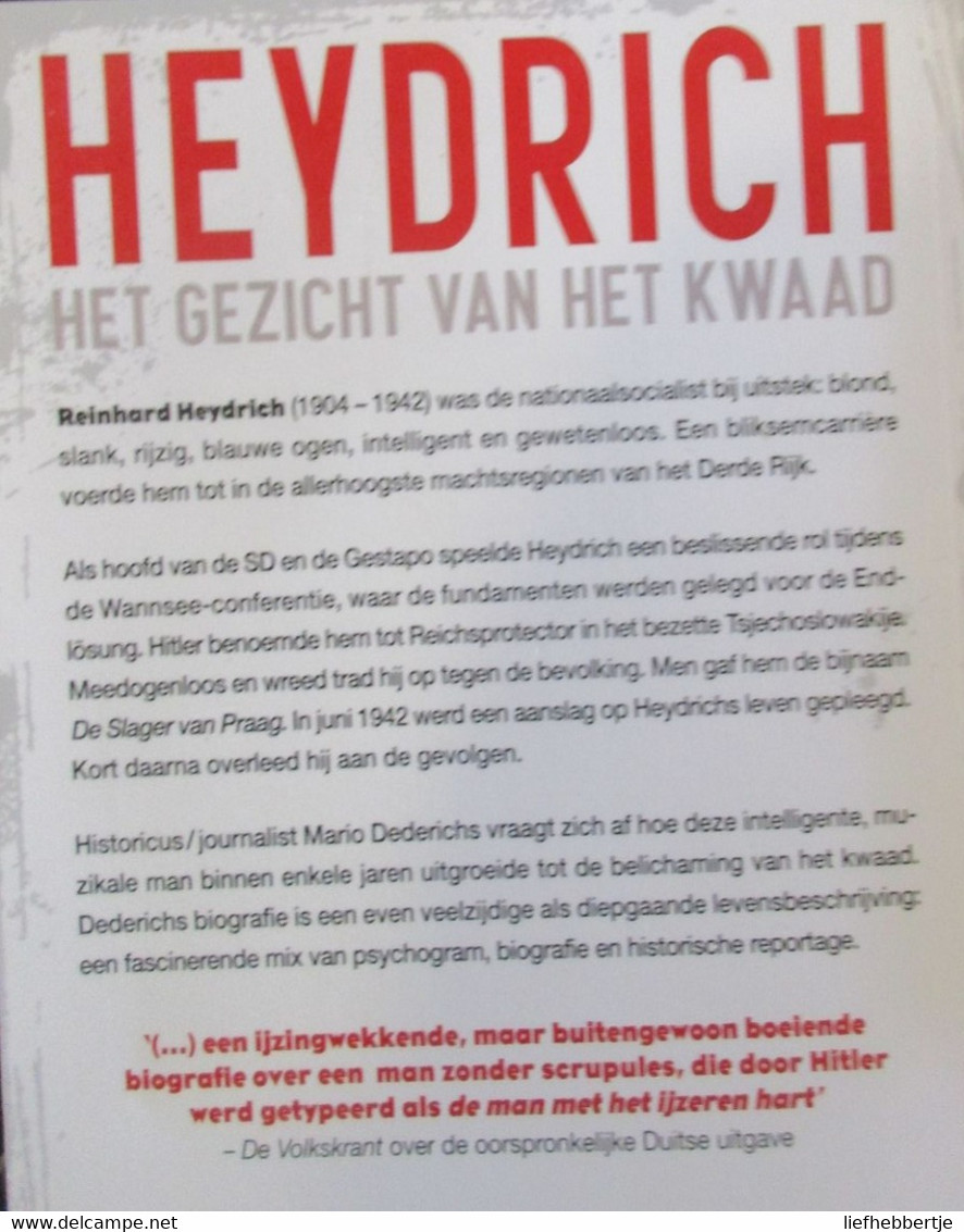 Heydrich - Het Gezicht Van Het Kwaad - Nazi's - 1940-1945 - Guerra 1939-45