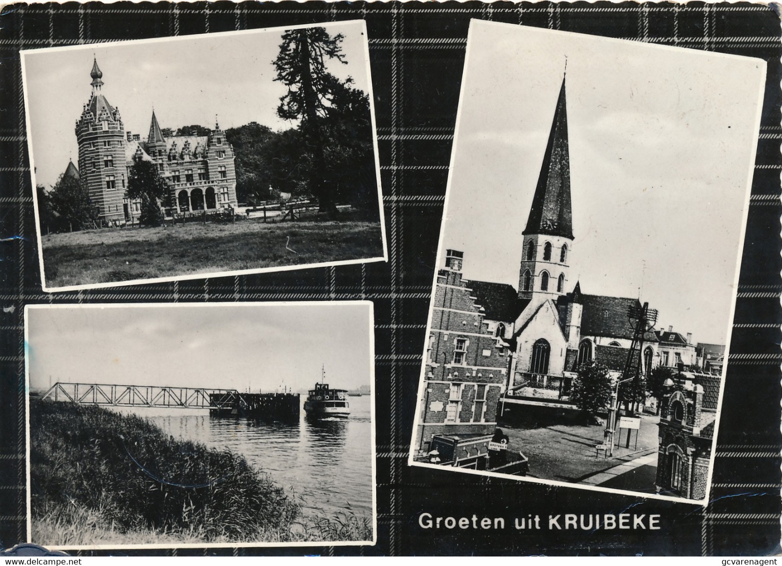 GROETEN UIT KRUIBEKE     2 SCANS - Kruibeke