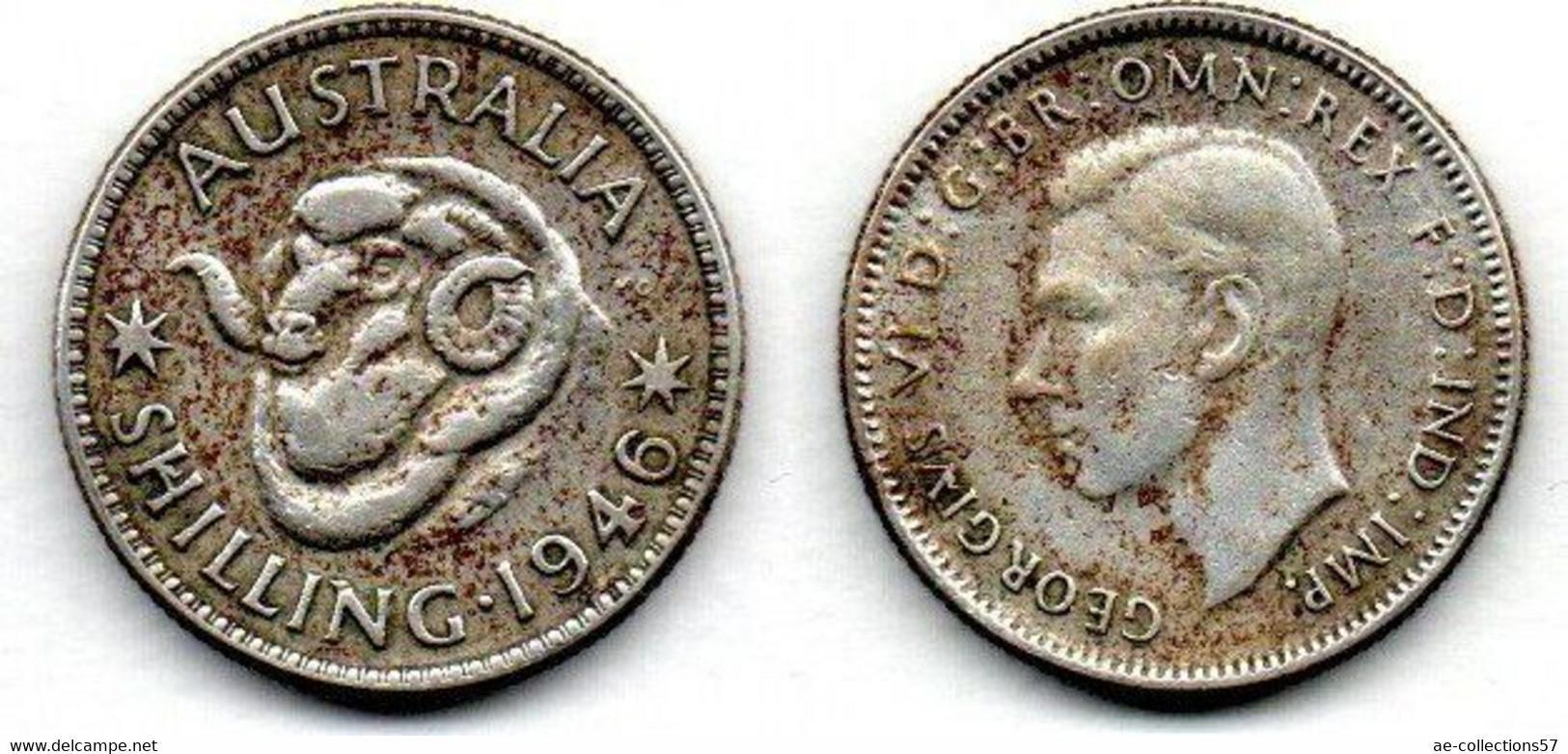 Australie -  Shilling 1946 TB+ - Shilling
