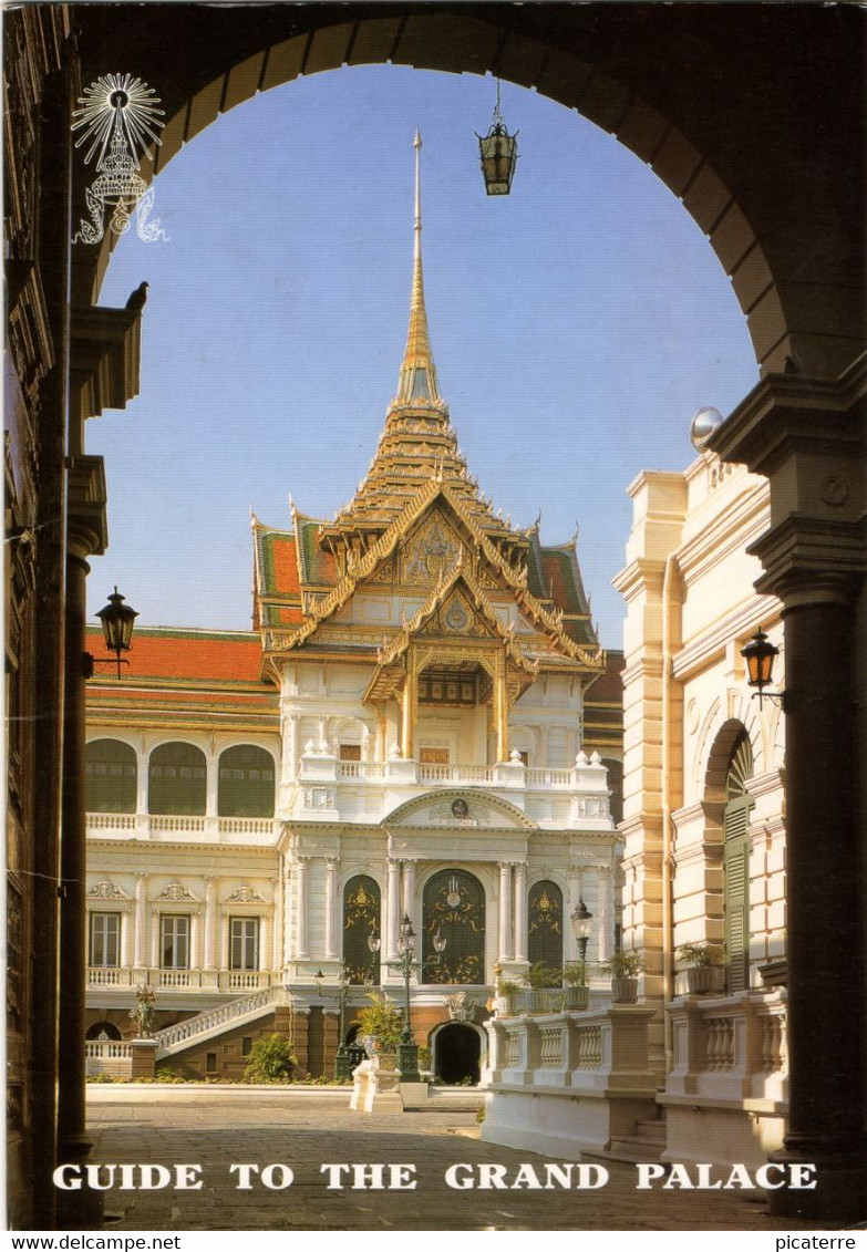 POST FREE UK- Guide To The Grand Palace, Bangkok, Thailand-Residence Of Kings Of Siam Since 1782-16pages/plan/illus. - Asia