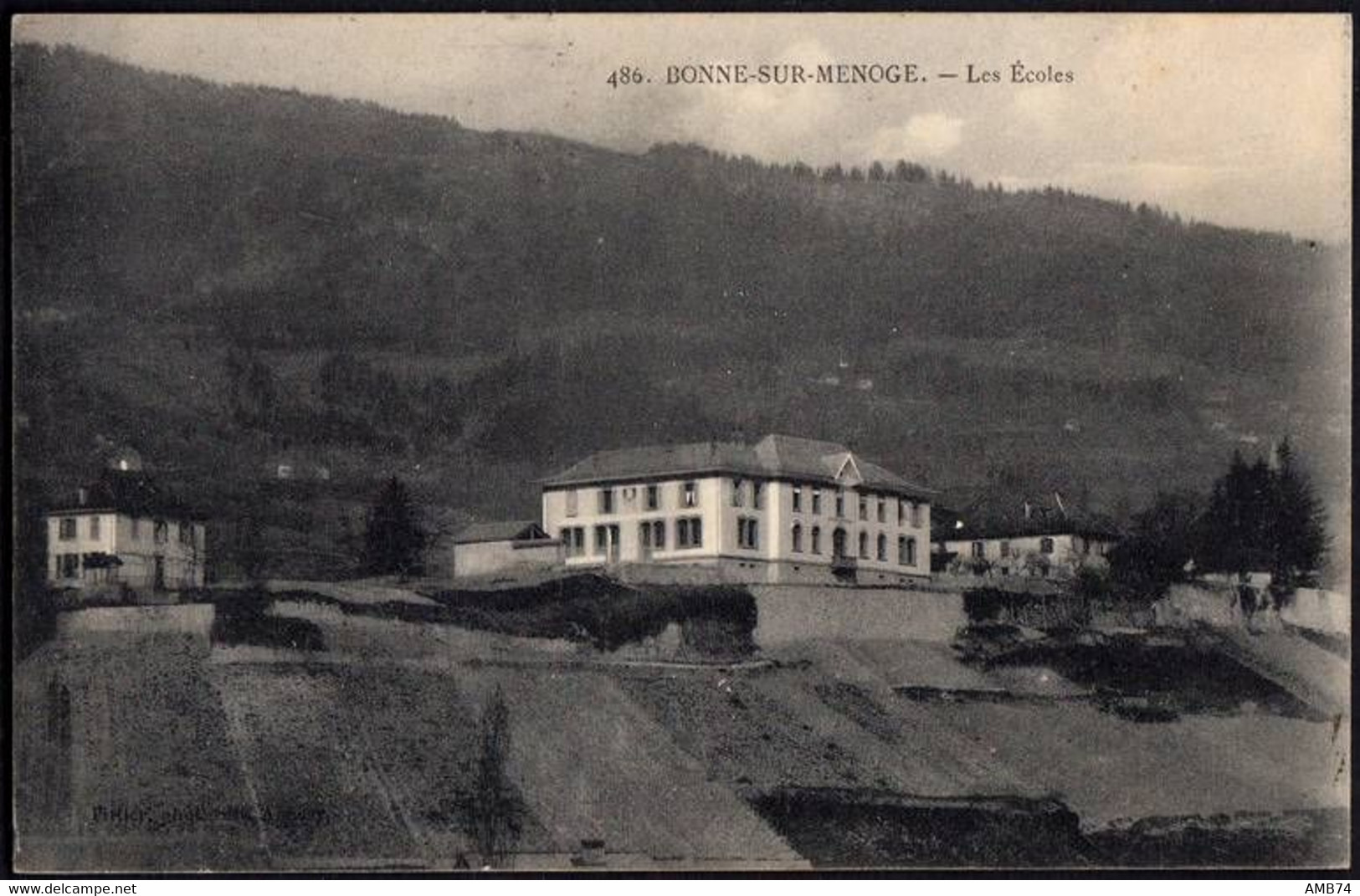 74-1109- Carte Postale Haute Savoie (74) - BONNE-SUR-MENOGE - Les écoles - Bonne