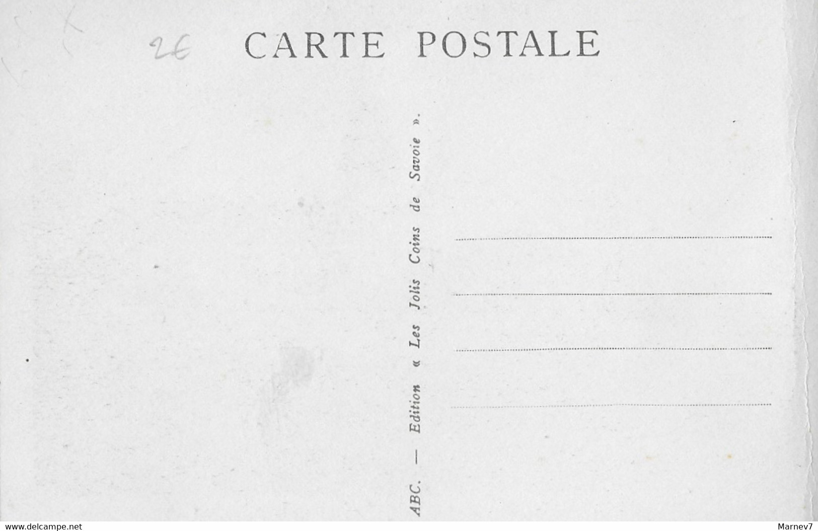 74 Hte Haute Savoie - Carte Postale Photo - St Saint Cergues Les Voirons - Pension Des Voirons - Saint-Cergues