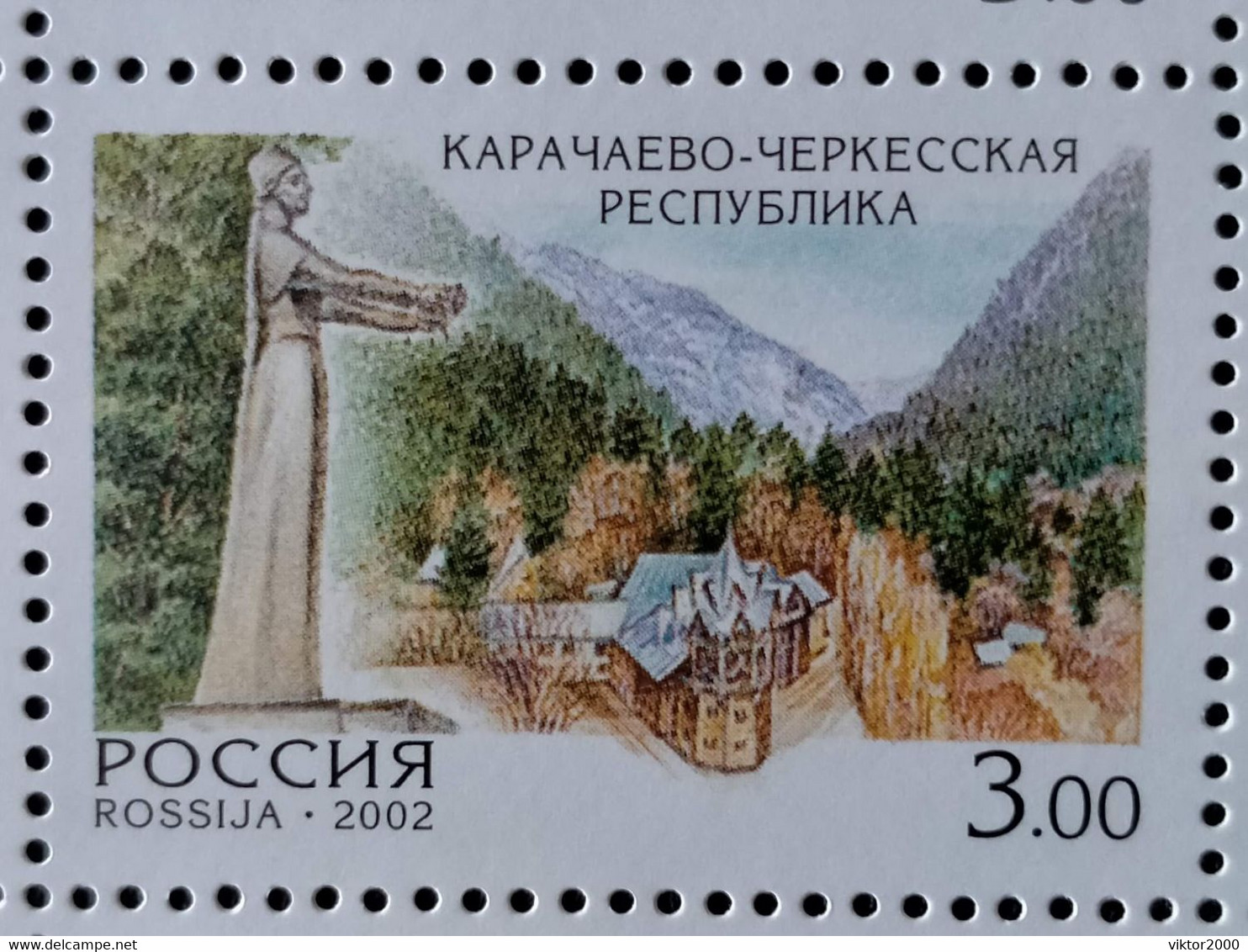 RUSIA MNH (**)2002 Russian Regions  Mi 951-955 - Ganze Bögen