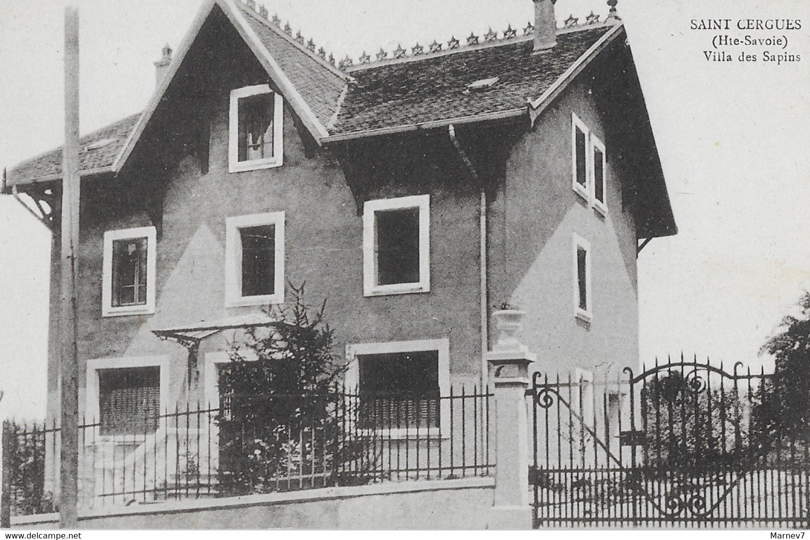 74 Hte Haute Savoie - CPA- St Saint Cergues - Villa Des Sapins - - Saint-Cergues