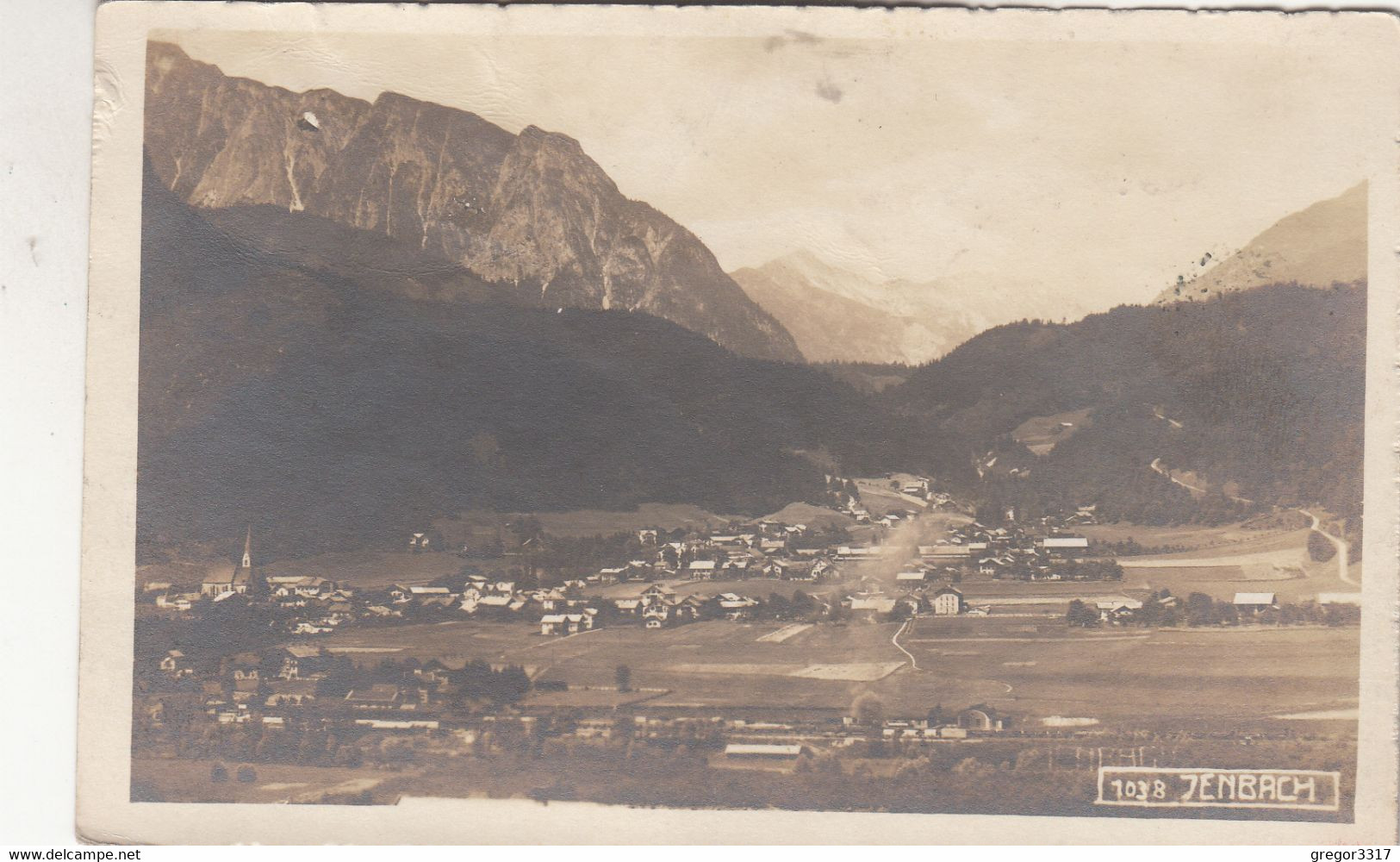 B2937) JENBACH - Tirol - Dünn Besiedelt - Tolle Alte FOTO AK - - Jenbach