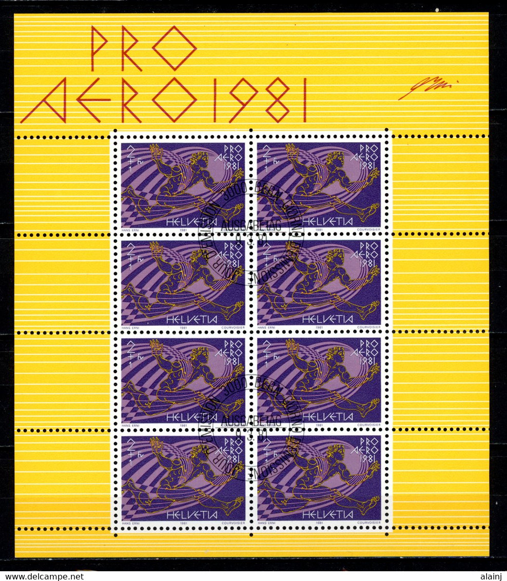 Helvetia   Y&T    PA 48   Mi  1196    XX   ---     MNH  --  Petit Feuilet  --  Impeccable... - Ungebraucht