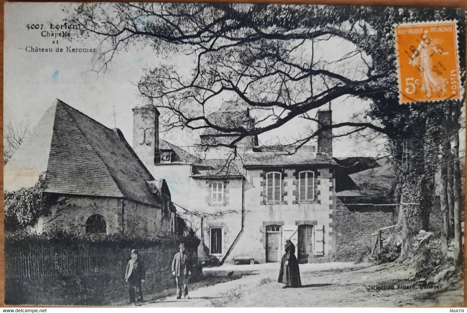 Lorient. Chapelle Et Château De Keroman. Édition Villard - Lorient