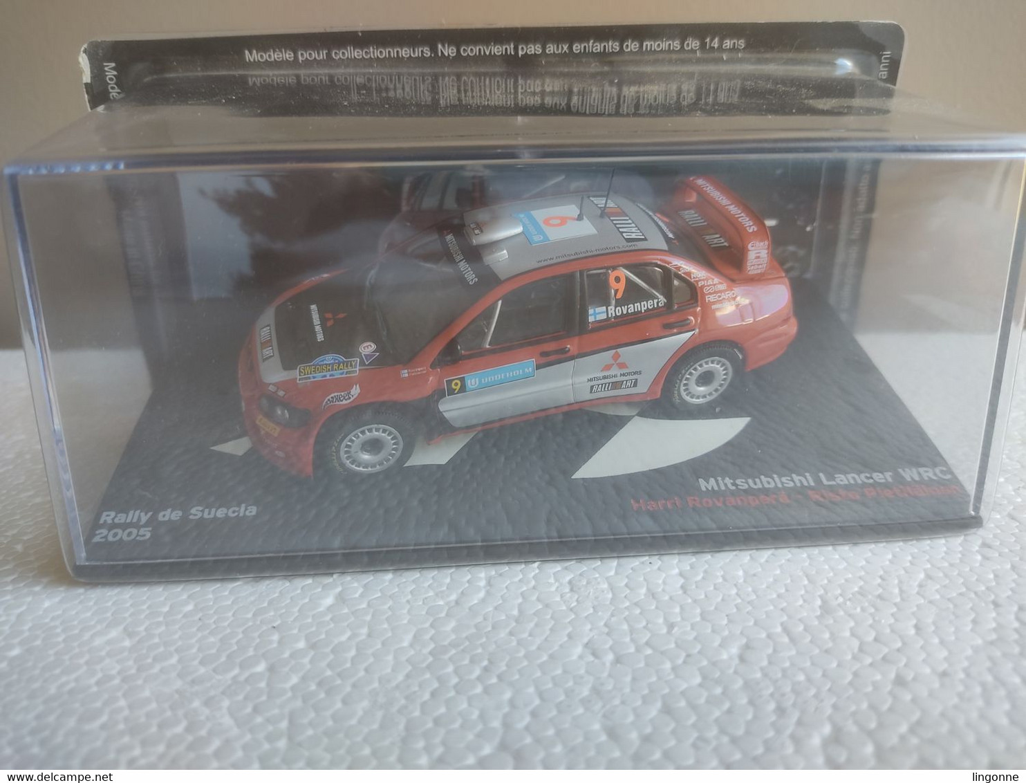 Ixo 1/43 - Rallye Suède 2005 - Mitsubishi Lancer WRC - Rallye