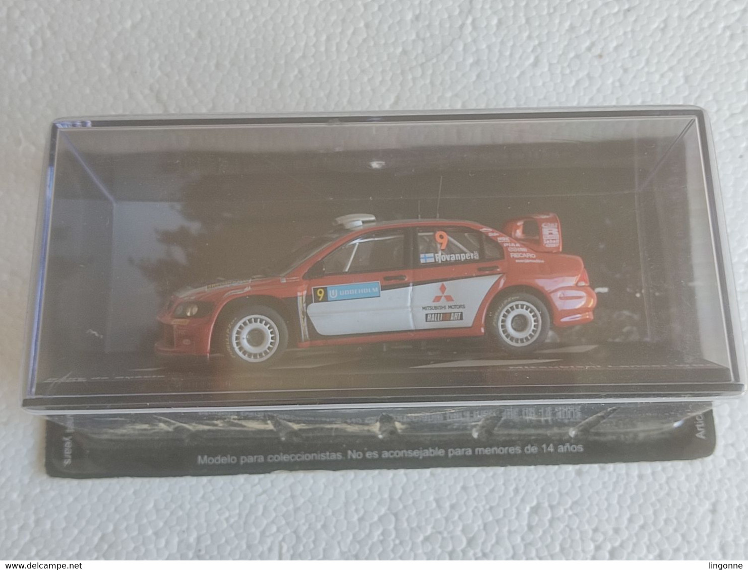 Ixo 1/43 - Rallye Suède 2005 - Mitsubishi Lancer WRC