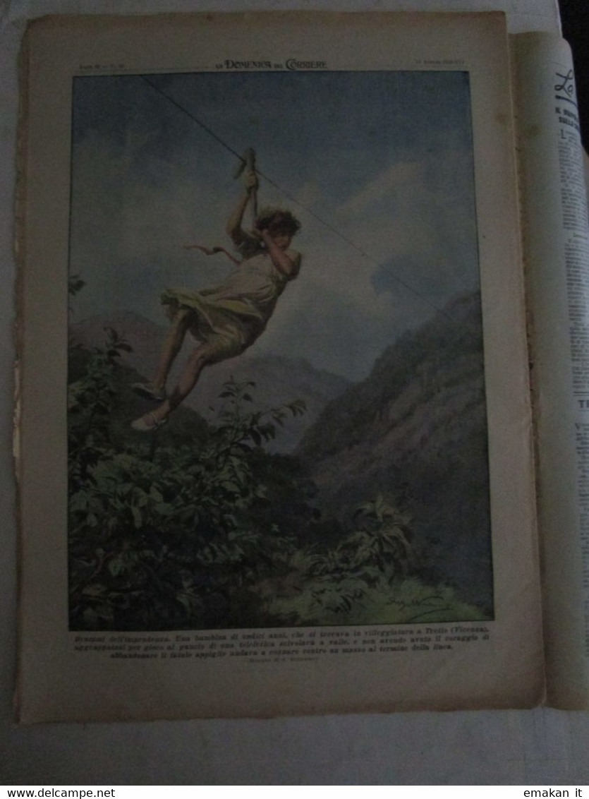# DOMENICA DEL CORRIERE N 33 / 1938 PALESTINA / SUB PIONIERI DELL'ABISSO / CAMPARI - Premières éditions