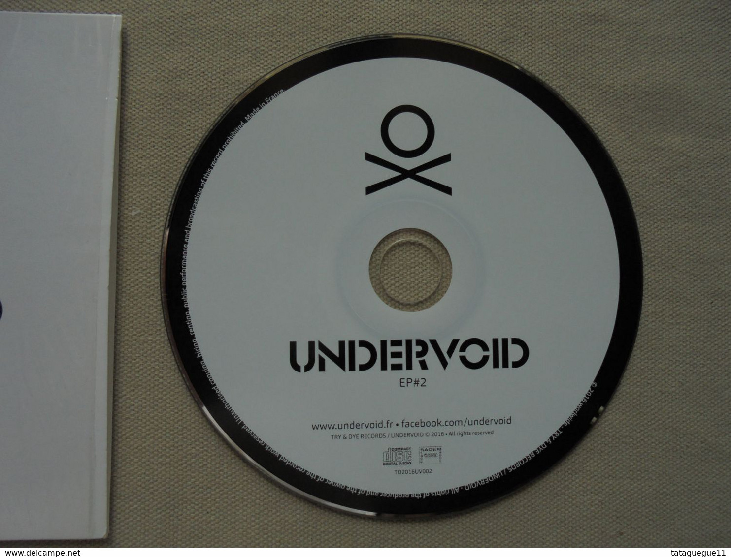 CD - UNDERVOID - Try & Dye Records - 2016 - Rock