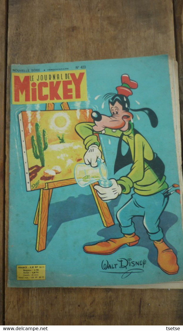 Le Journal De Mickey - N° 423 - / 3 Juillet 1960 - Journal De Mickey