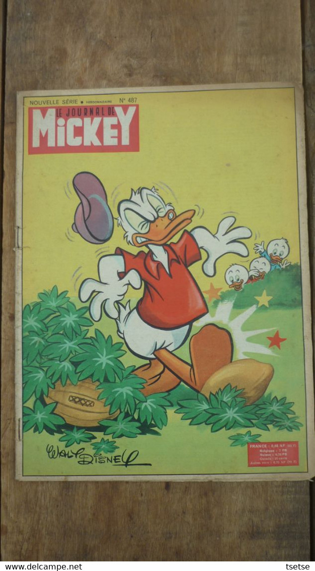 Le Journal De Mickey - N° 487 - / 24 Septembre 1961 - Journal De Mickey
