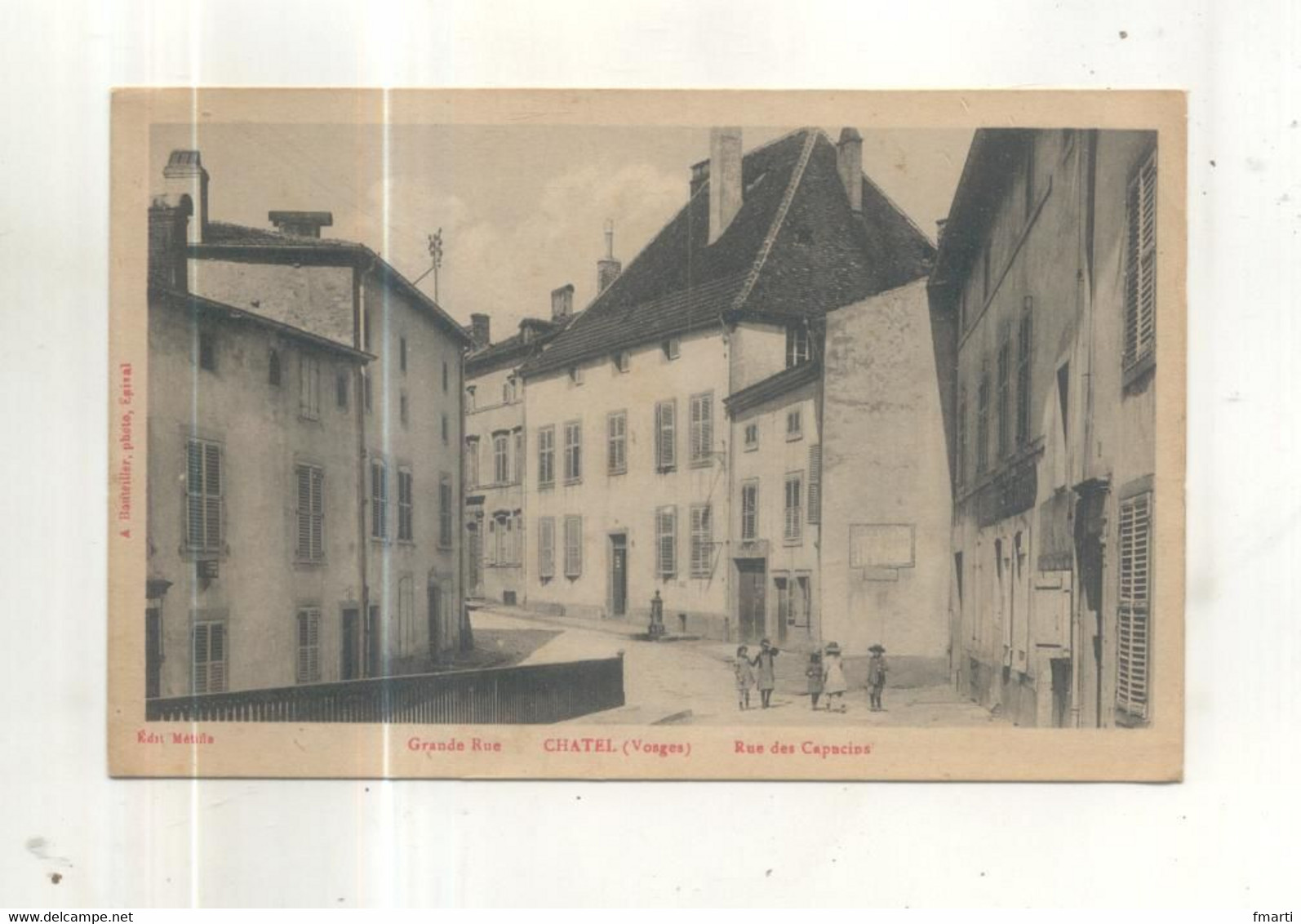 Chatel, Grande Rue, Rue Des Capucins - Chatel Sur Moselle