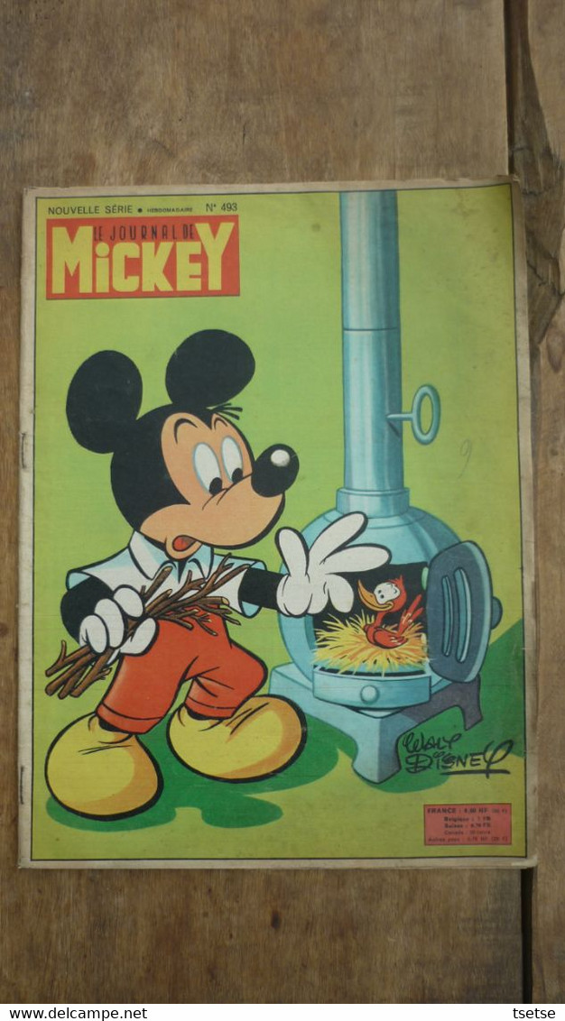 Le Journal De Mickey - N° 493 - / 5 Novembre 1961 - Journal De Mickey