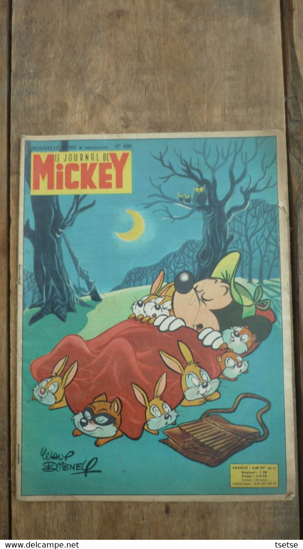 Le Journal De Mickey - N° 498 - / 10 Décembre 1961 - Journal De Mickey