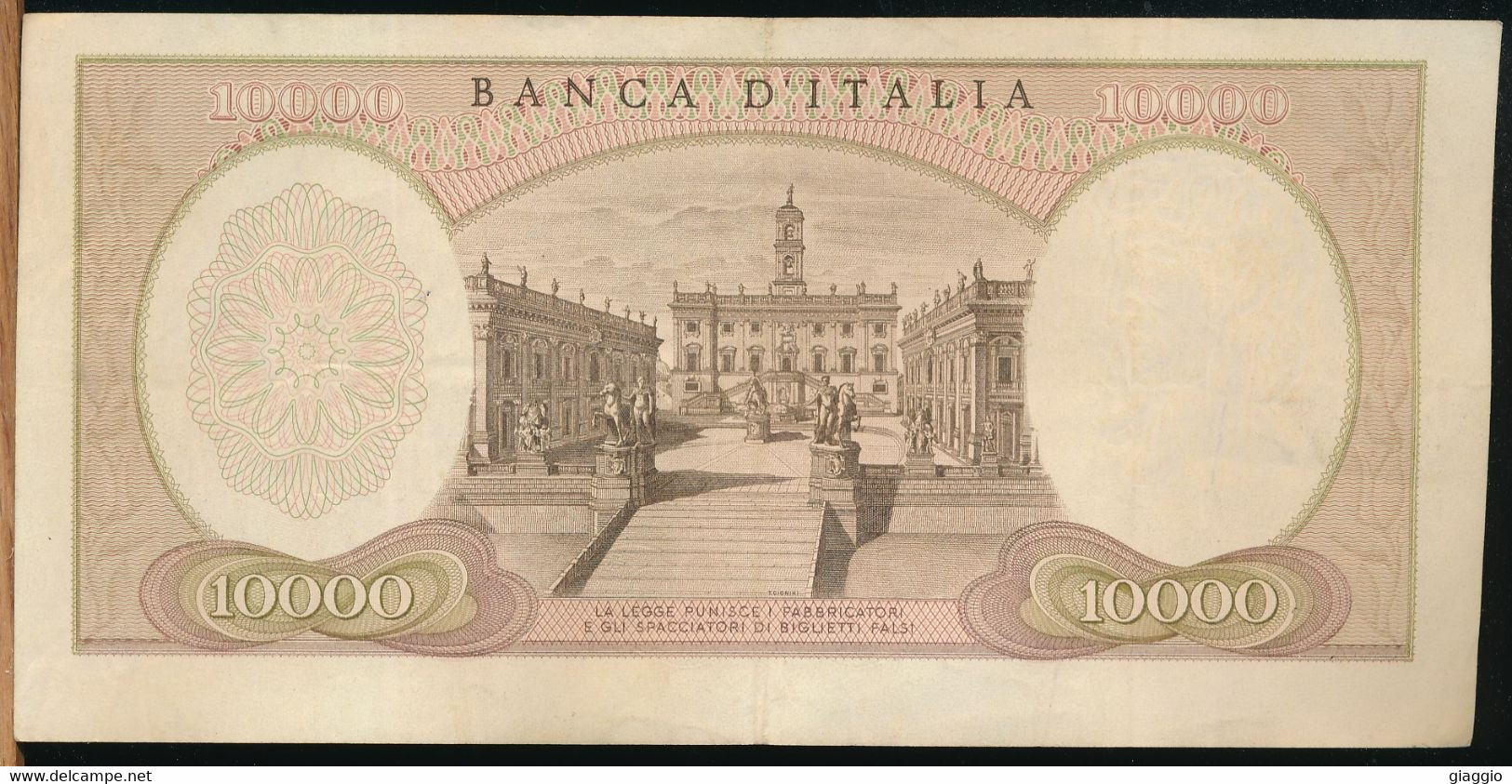 °°° ITALIA - 10000 LIRE MICHELANGELO 08/06/1970 SERIE O °°° - 10000 Lire