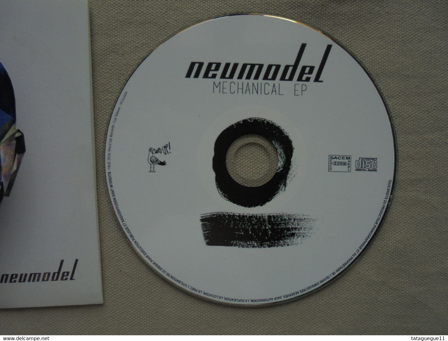 CD - NEUMODEL - Mechanical - Word Up Records - 2016 - Rock