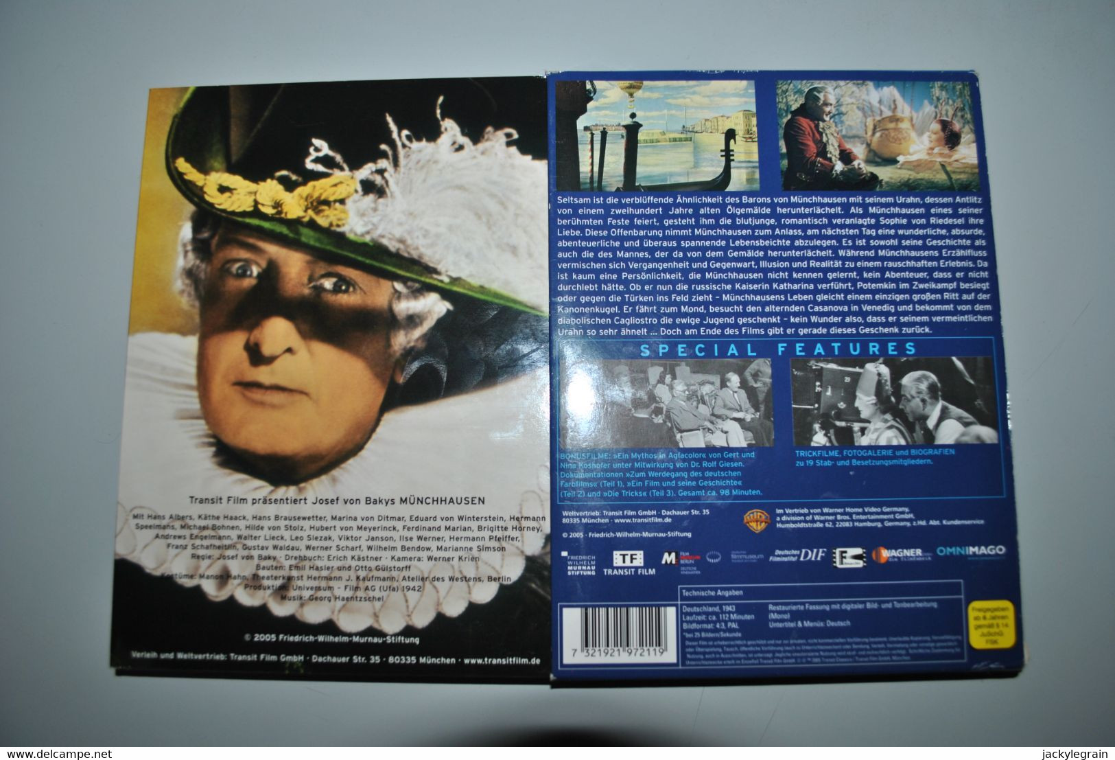 DVD "Münchhausen" VO Allemand Bon état Vente En Belgique Uniquement Envoi Bpost 3 € - Sciences-Fictions Et Fantaisie