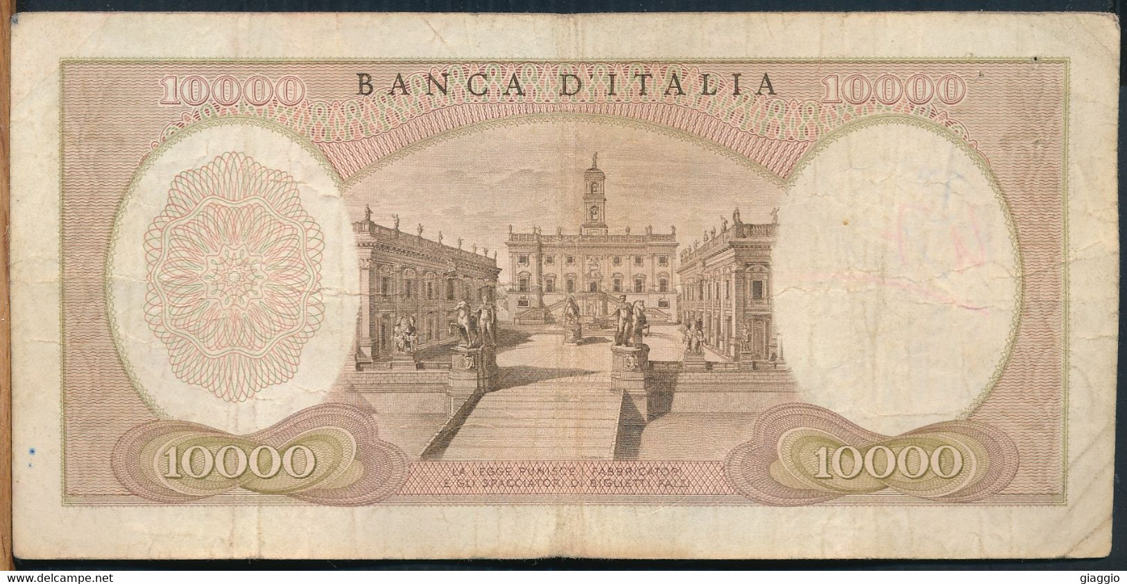 °°° ITALIA - 10000 LIRE MICHELANGELO 20/05/1966 SERIE H °°° - 10.000 Lire