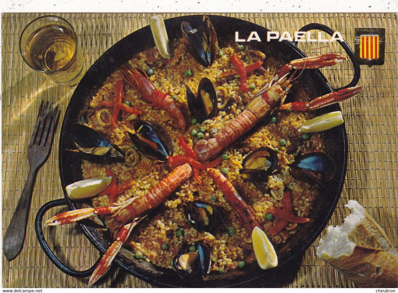 RECETTES DE CUISINE.." LA PAELLA VALENCIANA  " . - Recettes (cuisine)