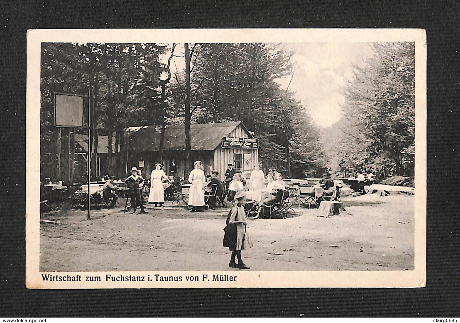 ALLEMAGNE - Wirtschaft Zum Fuchstanz I. Taunus Von F. Mûller - RARE - Taunus