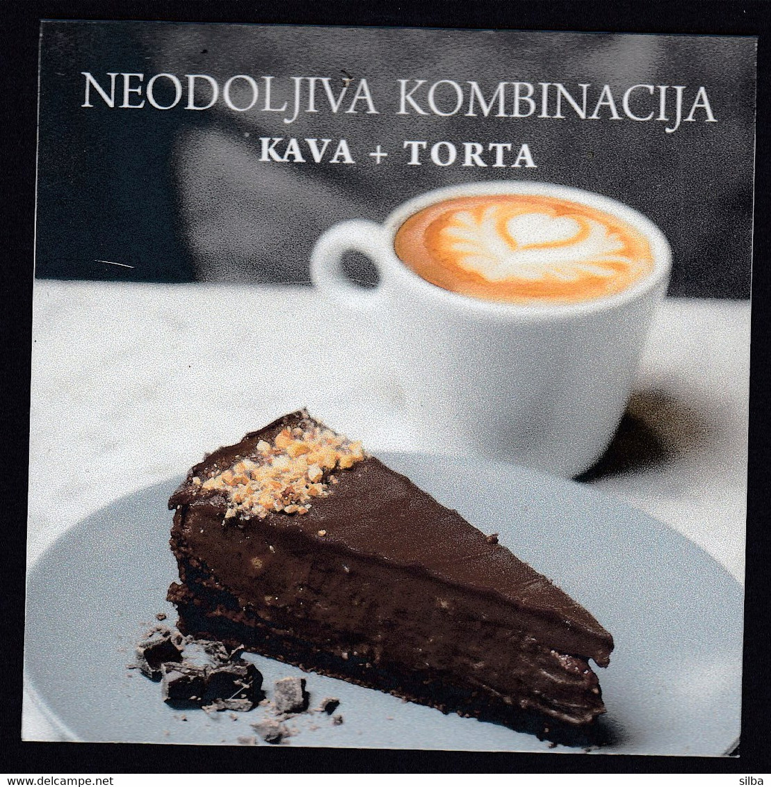 Croatia / Magnet / Irresistible Combination, Coffee + Cake - Reclame