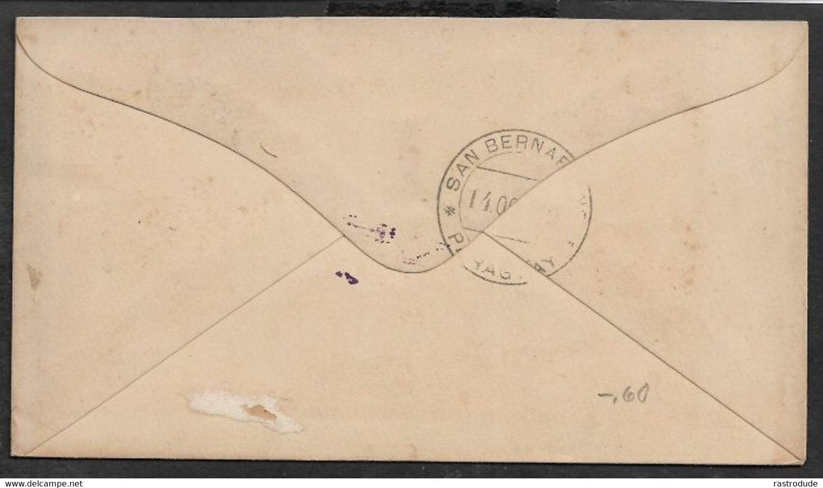 1892 5c POSTAL STATIONERY CARD - 500 YEARS COLUMBUS From The DIRECCION Gral. De CORREOS - RARE - Paraguay