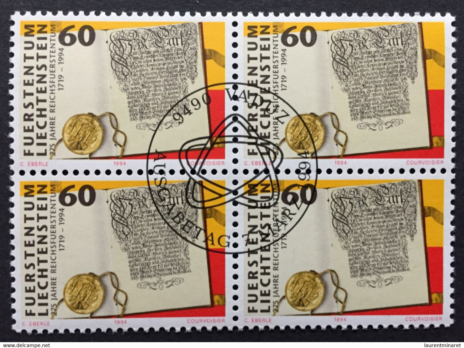 LIECHTENSTEIN / 1994 / BLOC X 4** - Sonstige & Ohne Zuordnung