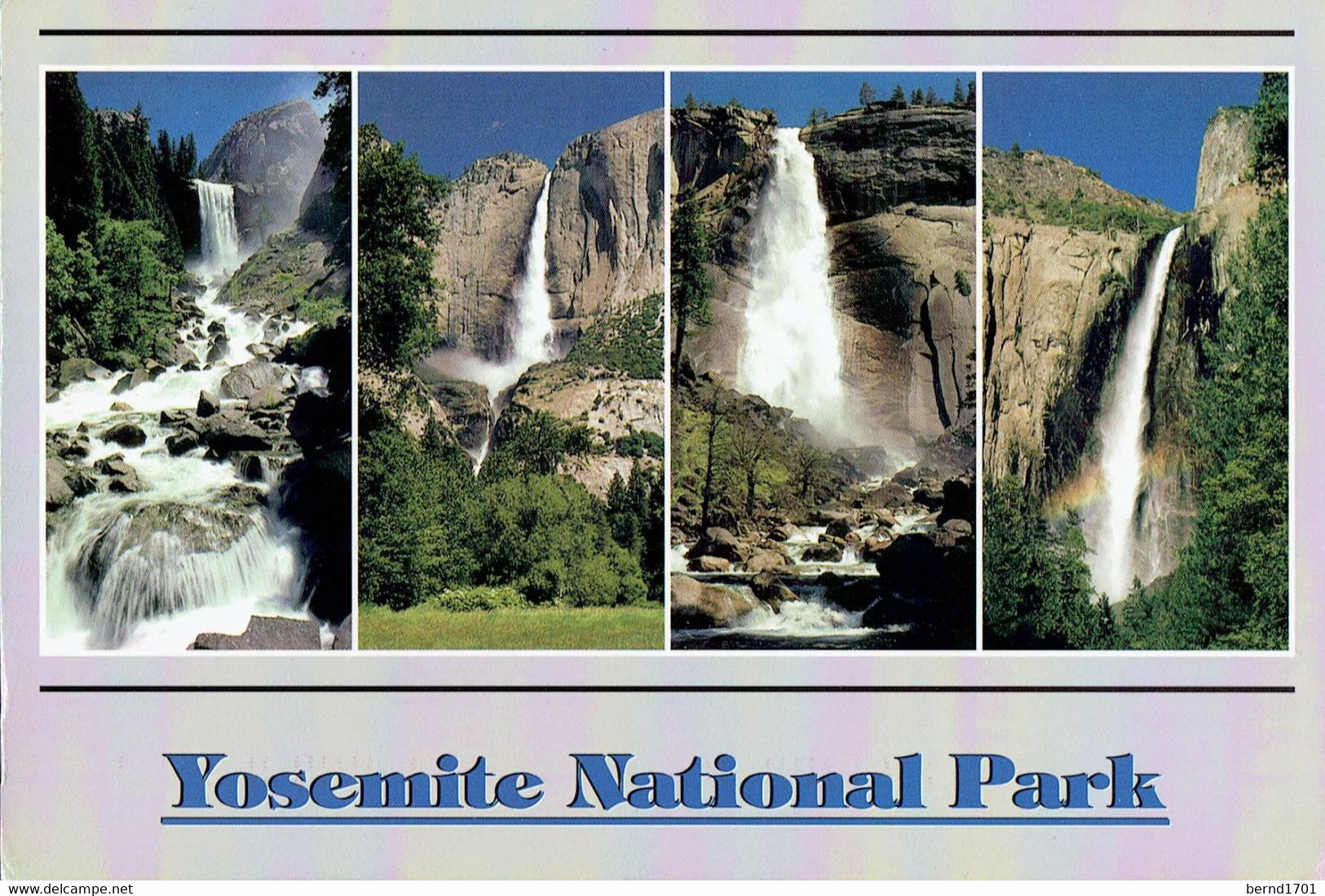 USA # Yosemite National Park - Ansichtskarte Echt Gelaufen / View Card Used (X1375) - Yosemite