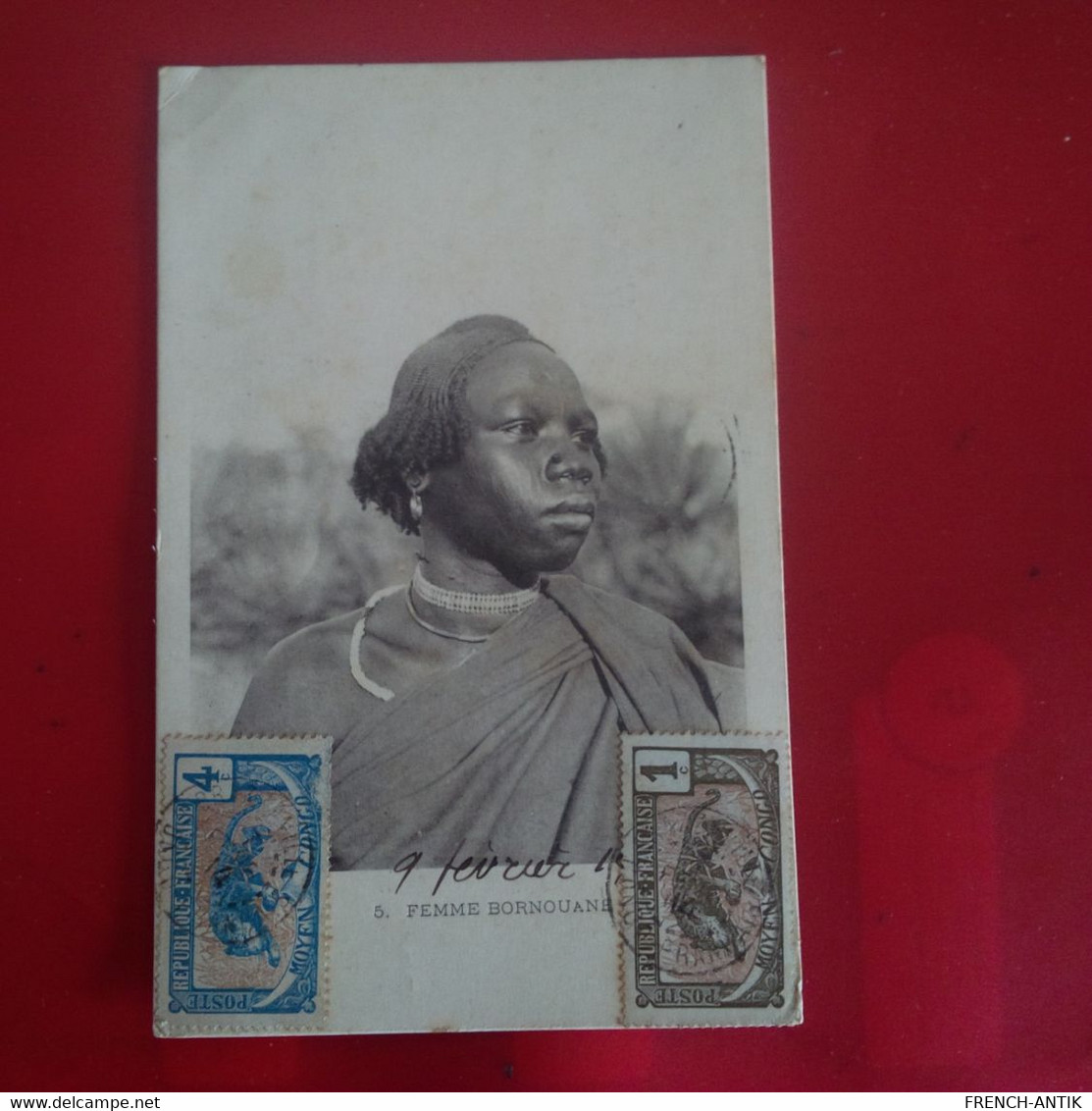 FEMME BORNOUANE - Congo Français