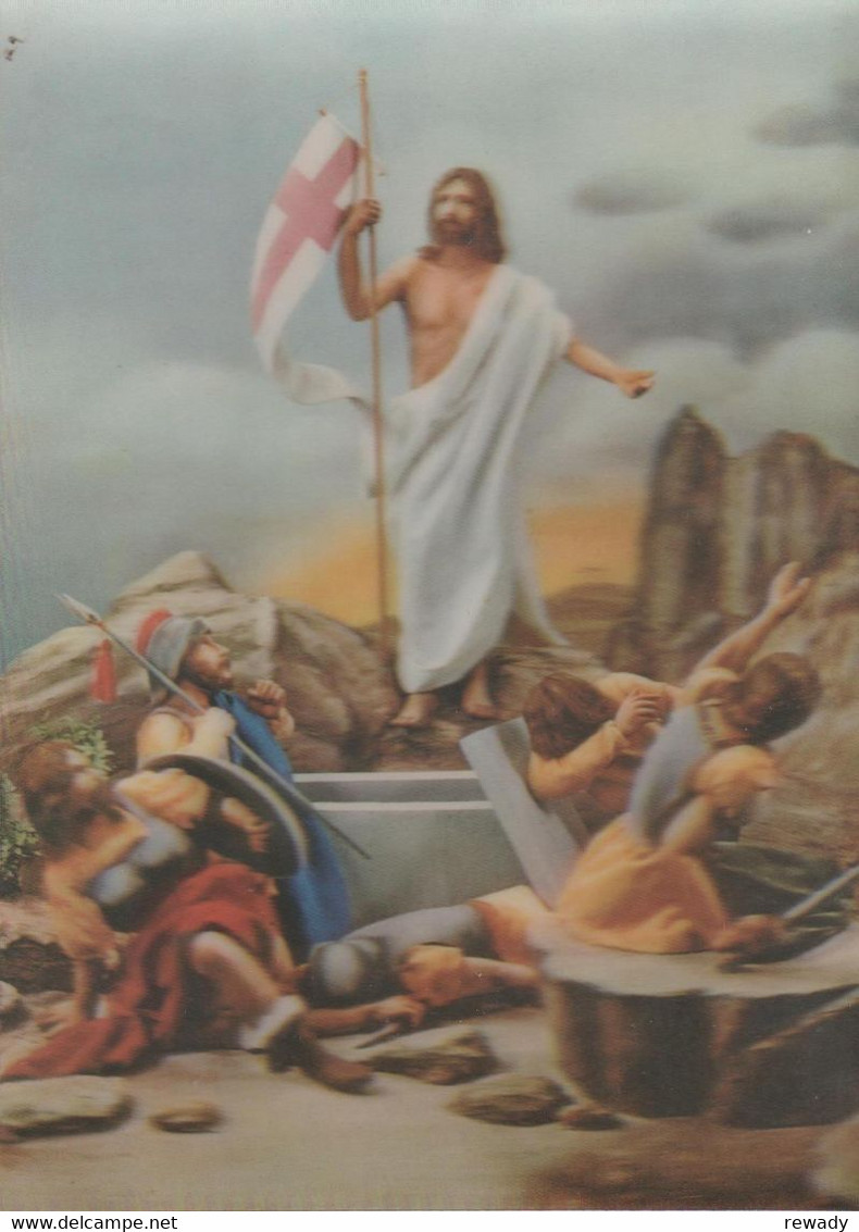 Jesus Christ / Resurrection - 3D / Stereoscopique - Cartes Stéréoscopiques